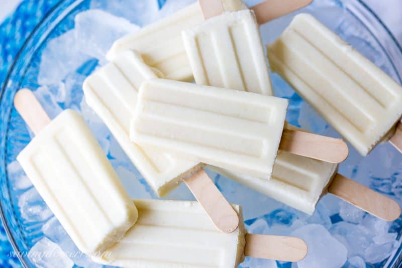 Coconut Pineapple Popsicles