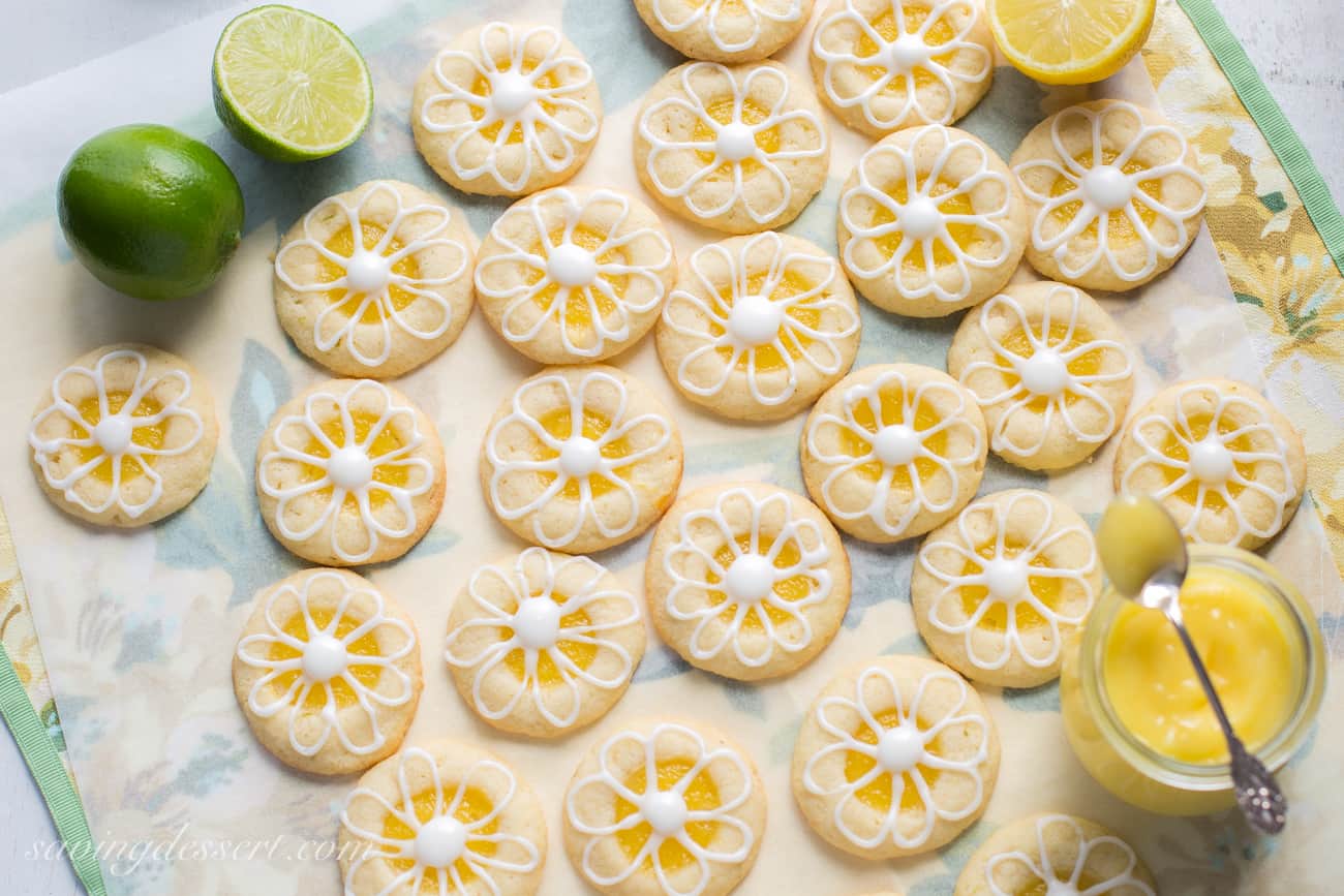 2019 year - Lemon-Lime Shortbread 2019 year