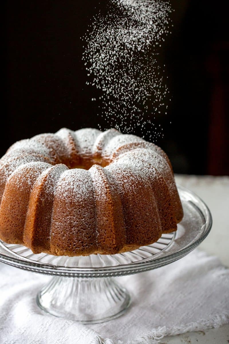 Perfect Every Time - Almond Pound Cake - tender and buttery, this pound cake is always a winner. Great toasted, served plain, with ice cream or added to trifles or as a layer in an ice cream freezer cake. www.savingdessert.com