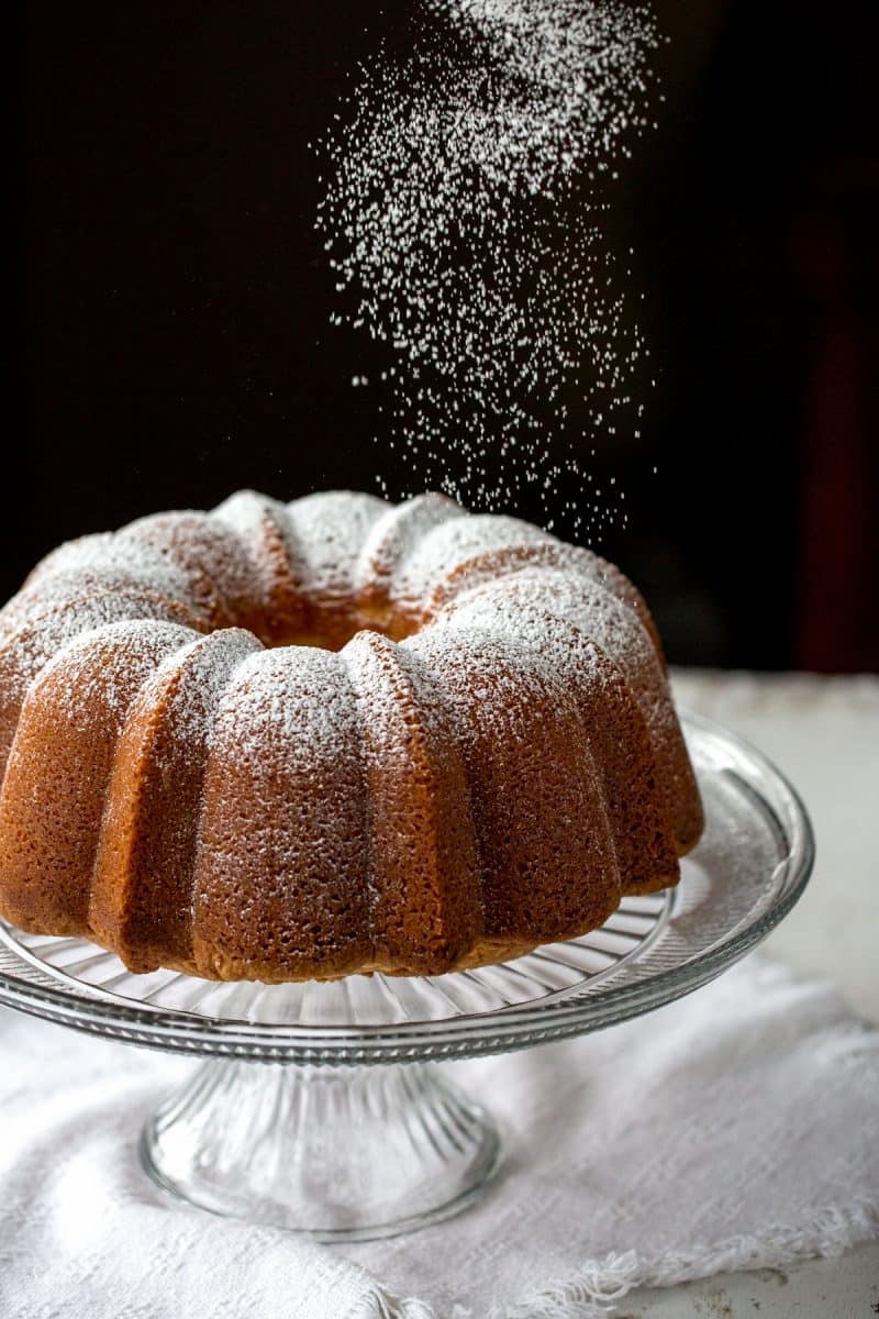 Perfect Every Time - Almond Pound Cake - tender and buttery, this pound cake is always a winner. Great toasted, served plain, with ice cream or added to trifles or as a layer in an ice cream freezer cake. www.savingdessert.com