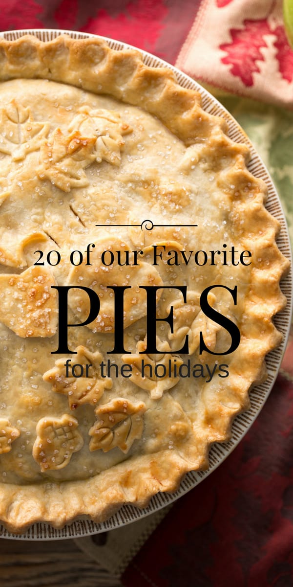 20 of the best pies for the holidays | www.savingdessert.com