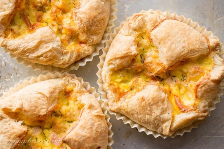 Ham & Cheese Breakfast Soufflé Saving Room for Dessert