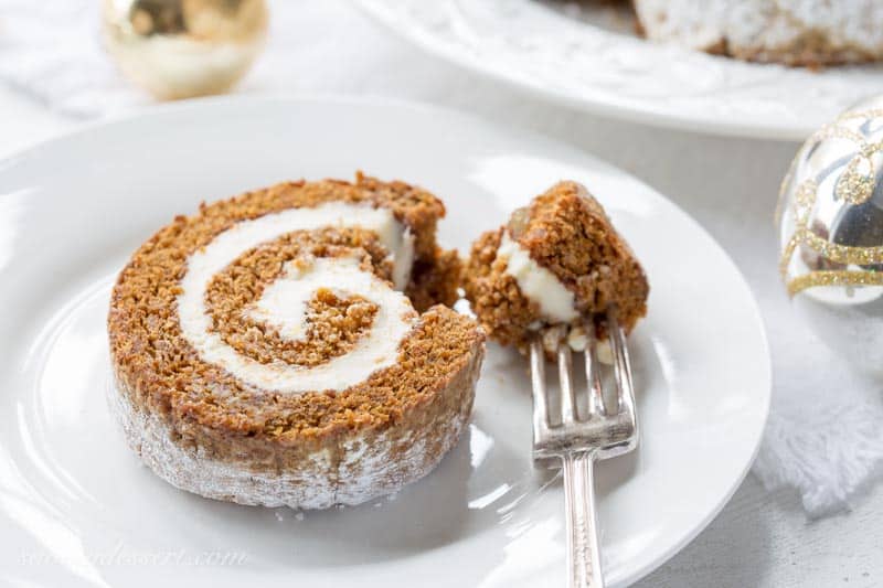Gingerbread Roll Saving Room for Dessert