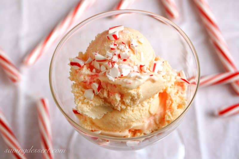 Peppermint Ice Cream ~ from Saving Room for Dessert