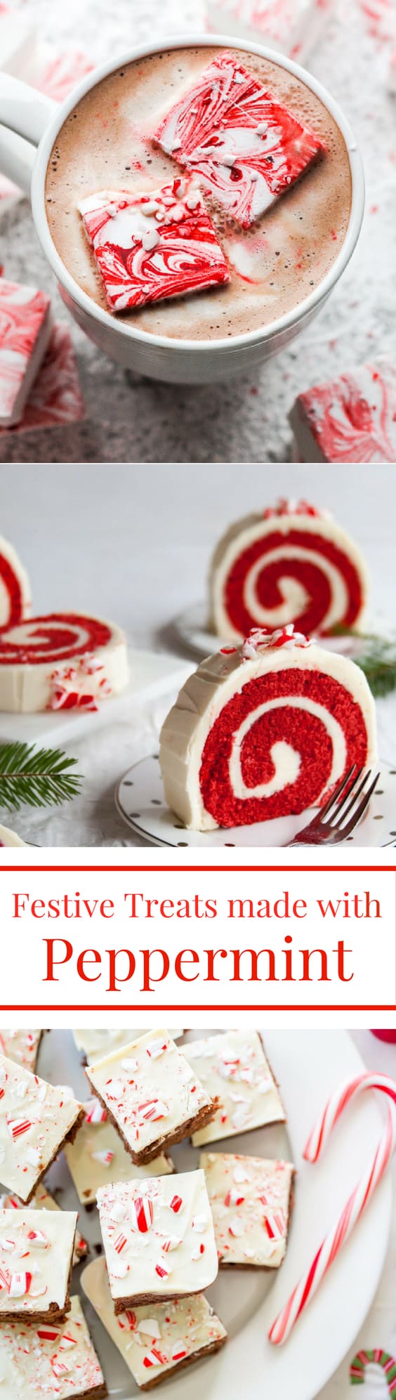 Festive Holiday Treats made with Peppermint!