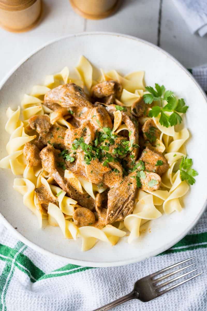 Beef Stroganoff Recipe - Saving Room for Dessert