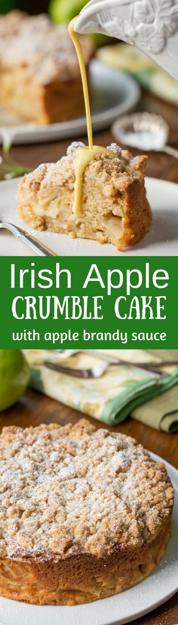 Irish Apple Crumble Cake Irish Apple Crumble Cake