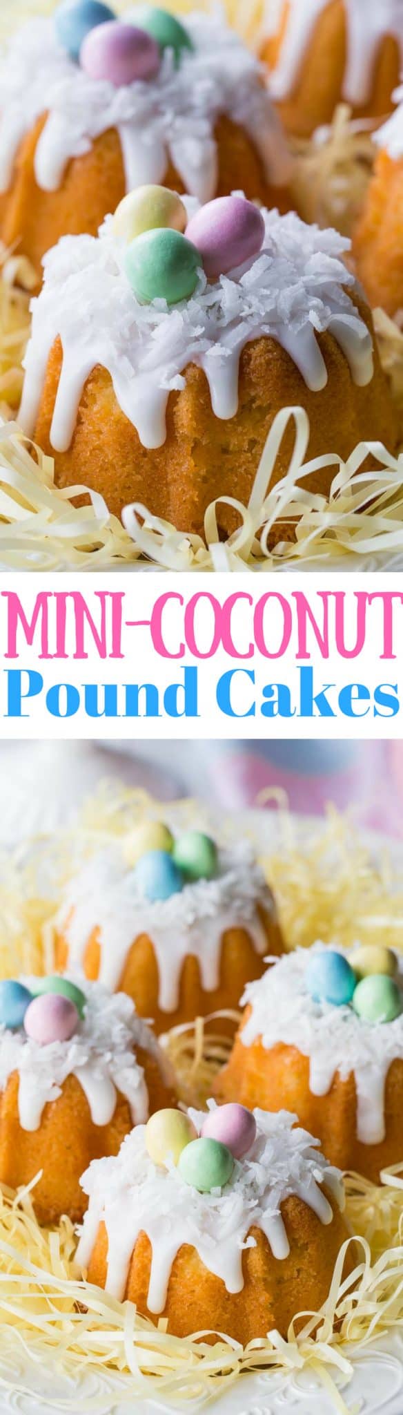 Mini Coconut Pound Cakes - Saving Room for Dessert