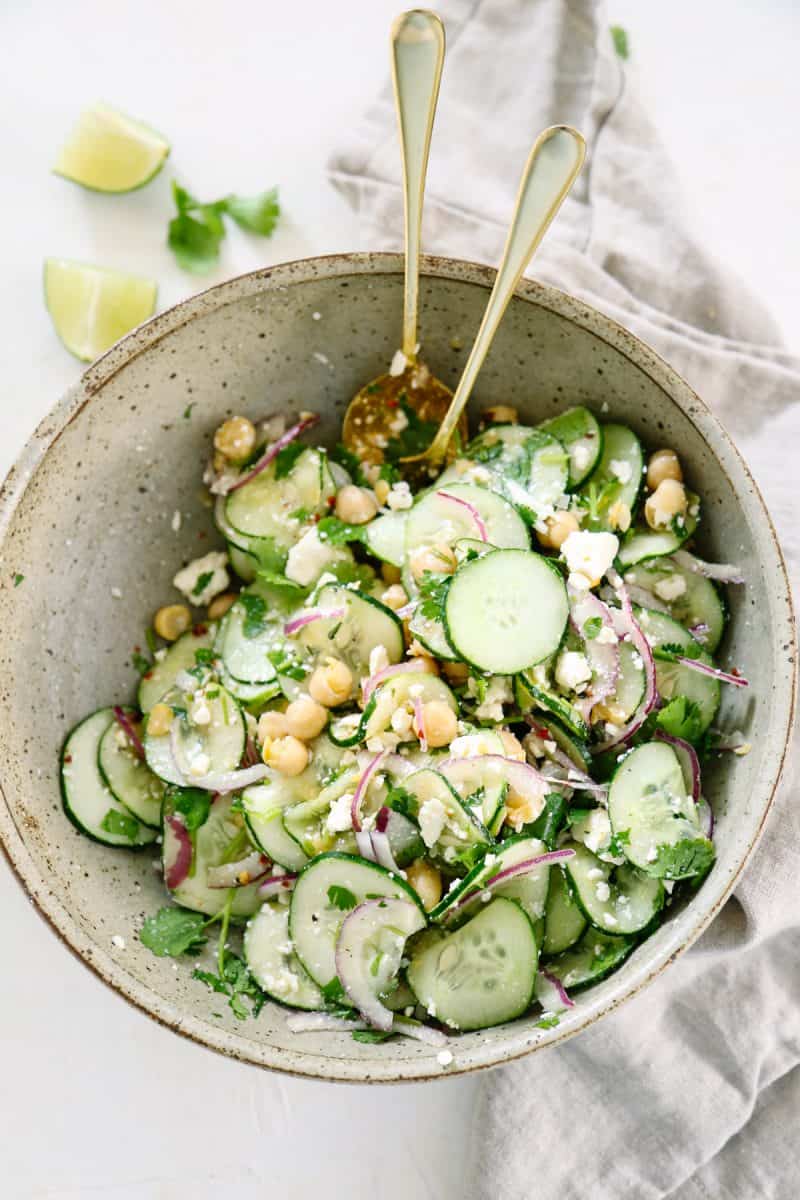 25 Best Cucumber Recipes ~ from salads and soups, to sandwiches and popsicles, these gorgeous recipes will inspire and delight and help you use up all those fresh garden cucumbers! www.savingdessert.com