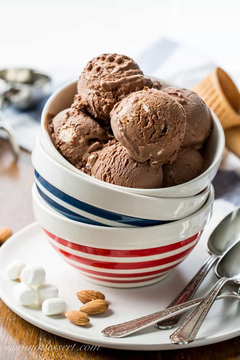 rocky road ice cream