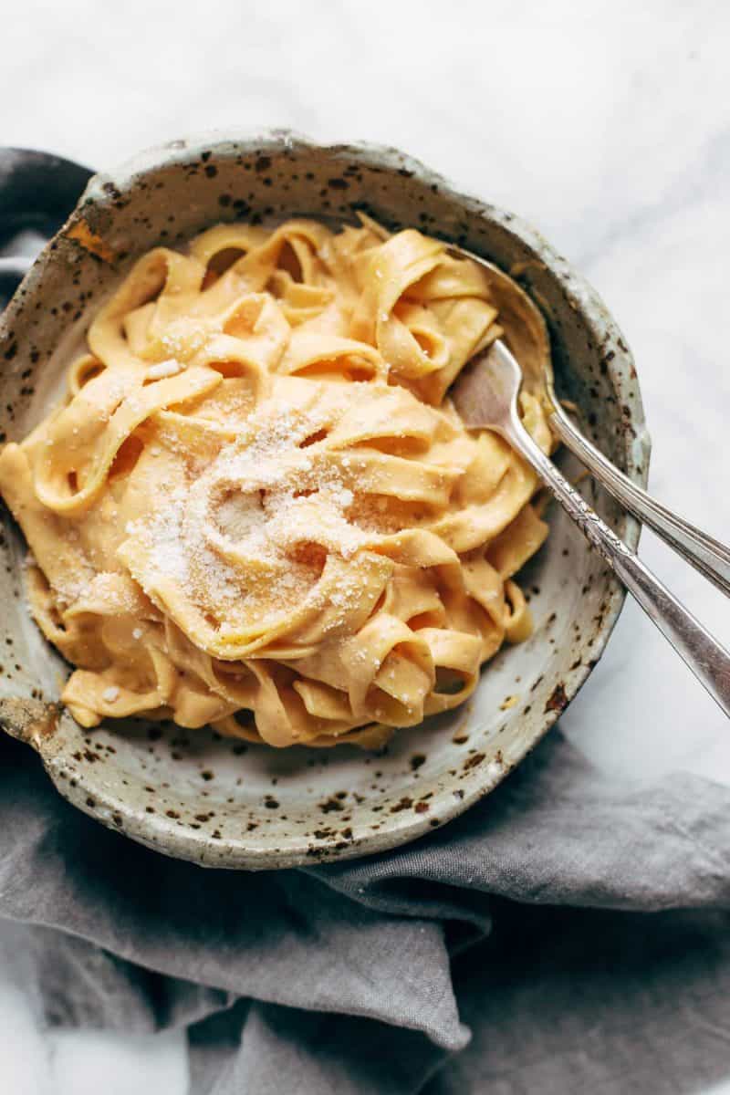 Pumpkin Fettuccini Alfredo 