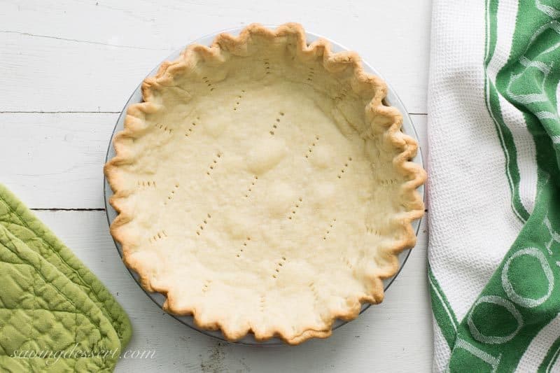 Perfect Pie Crust Recipe in 3-easy steps - With just a little patience and practice, you can make flaky, delicious pastry for all your favorite pie recipes. #pie #piecrust #piepastry #dessertpies #savingroomfordessert #savorypies