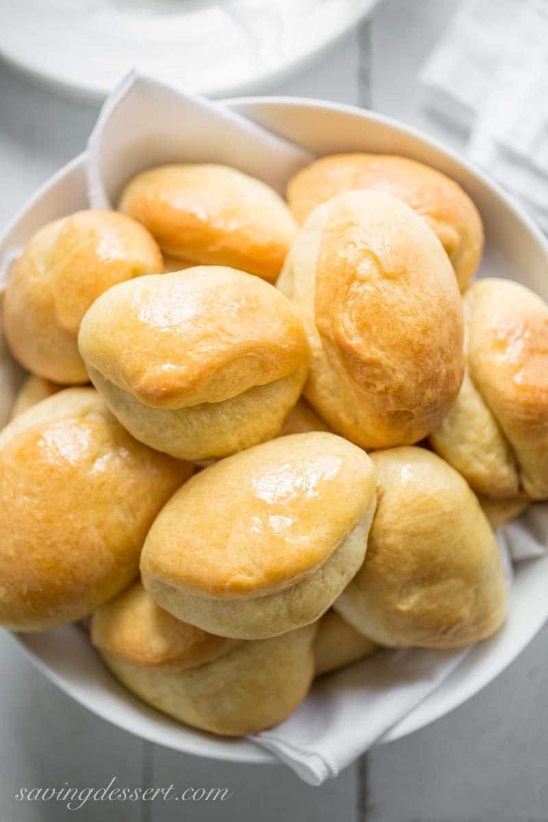 A bowl of Park House Rolls