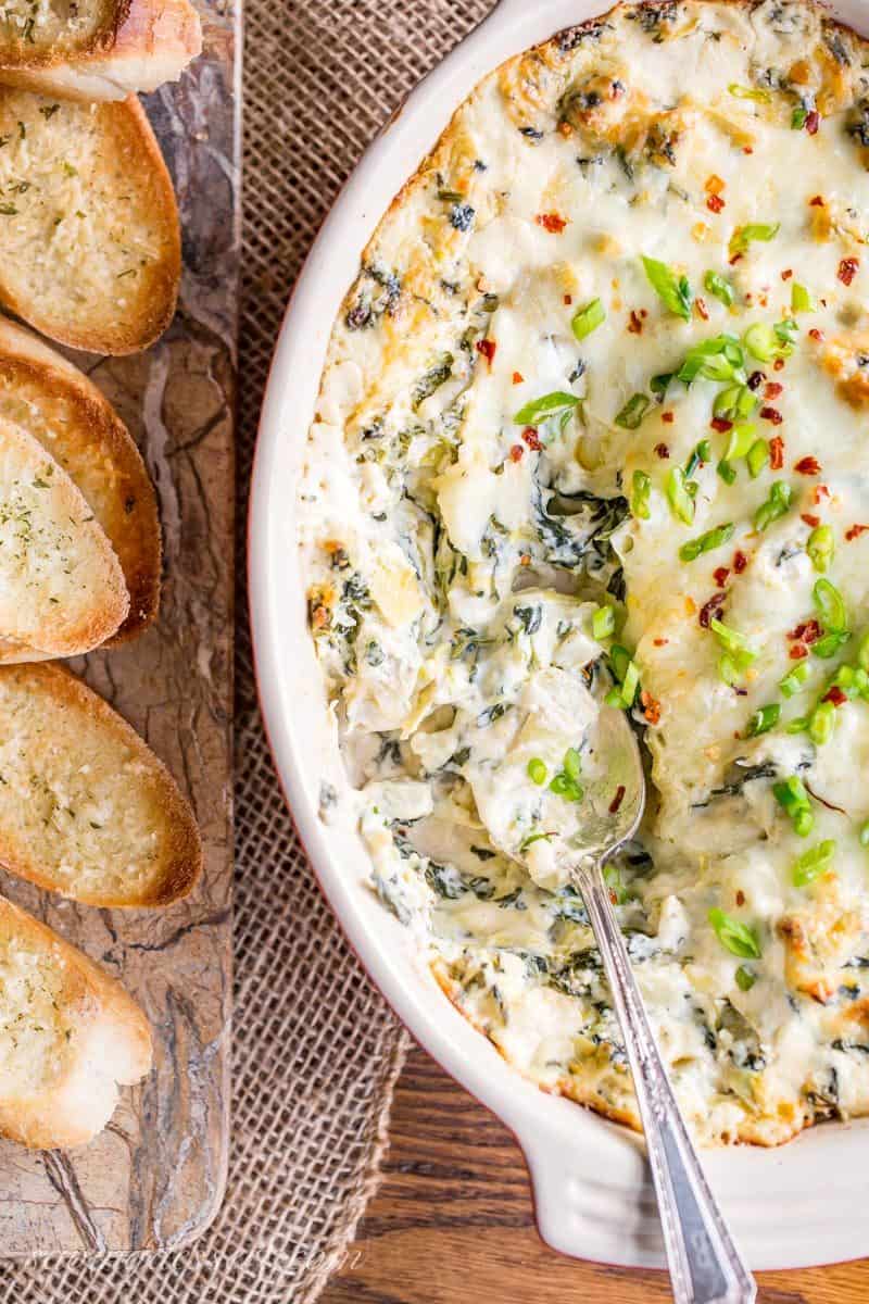 Hot Spinach and Artichoke Dip