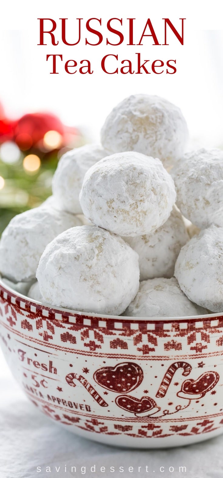  convey a overflowing of happy memories to heed Russian Tea Cakes Cookie Recipe