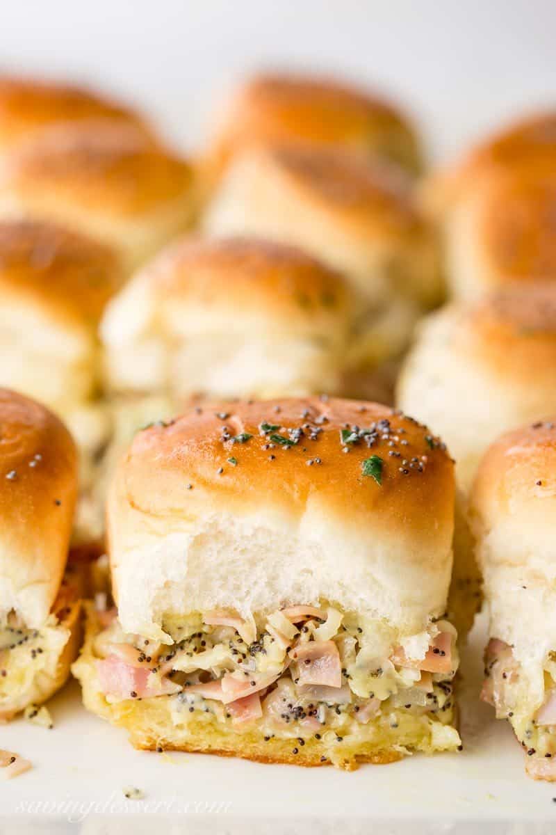 Ham and Cheese Sliders - Hallelujah Ham Loaves