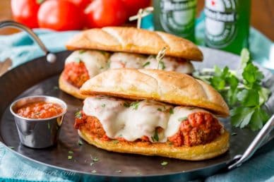 Easy Meatball Sub Sandwich Recipe - Saving Room for Dessert