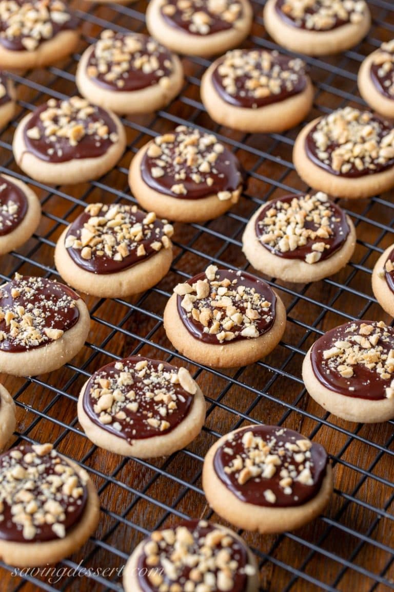 Peanut Butter Chocolate Meltaway Cookies Saving Room for Dessert