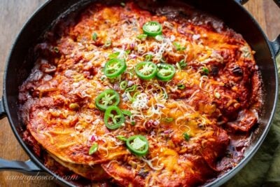 Easy Chicken Enchiladas Recipe