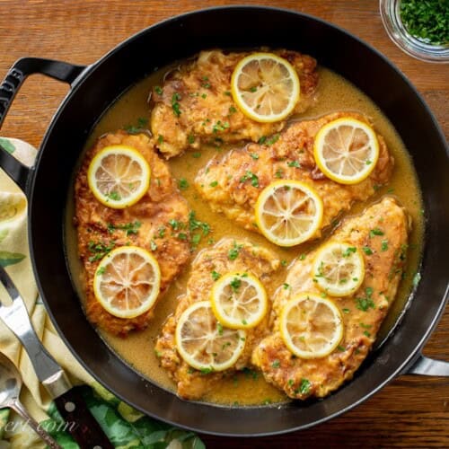 Chicken Francese Chicken French Saving Room For Dessert