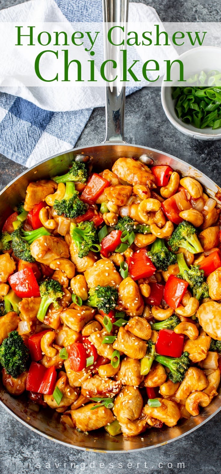 ll love the sweetness estrus of this Asian inspired stir Honey Cashew Chicken