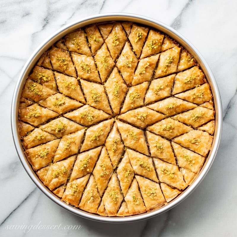 Honey Baklava Recipe - Saving Room for Dessert