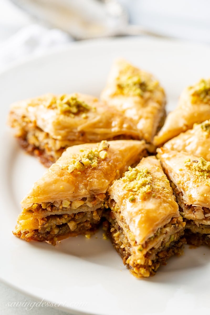Honey Baklava Recipe-6 - Saving Room for Dessert