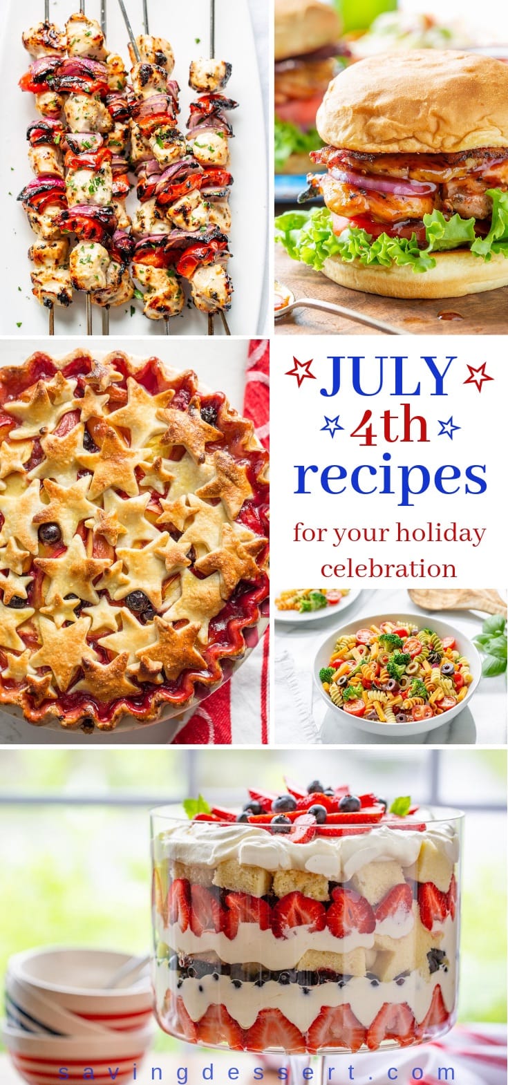 A roundup of photos and recipes perfect for the 4th of July