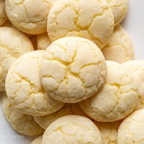 Lemon Sugar Cookies Recipe Saving Room For Dessert
