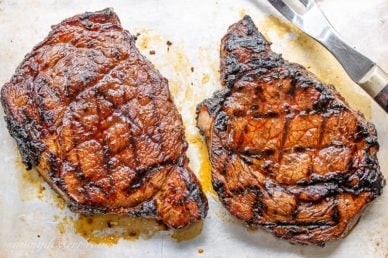 Easy Steak Marinade for the BEST Flavor - Saving Room for Dessert