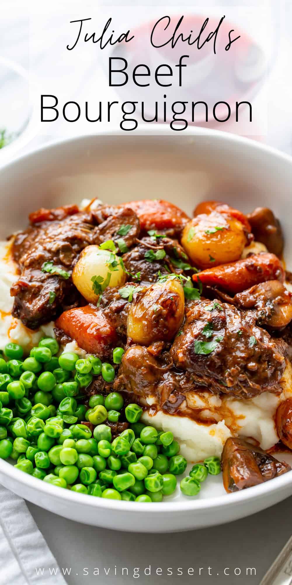 Julia Child's Beef Bourguignon Saving Room for Dessert
