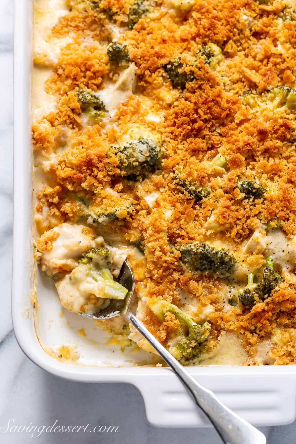 The Best Chicken Divan Recipe - Saving Room for Dessert