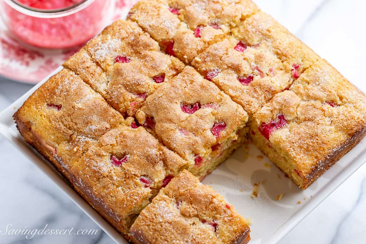 Rhubarb recipes clearance