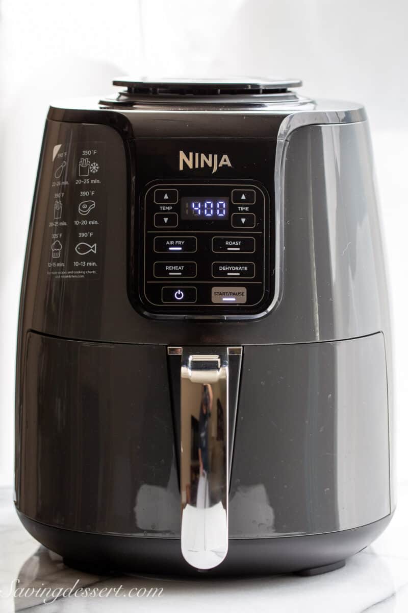 A photo of an air fryer