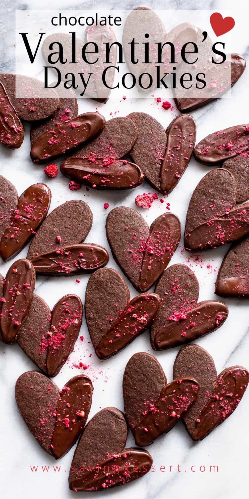 Valentine's Day Cookies - Saving Room for Dessert