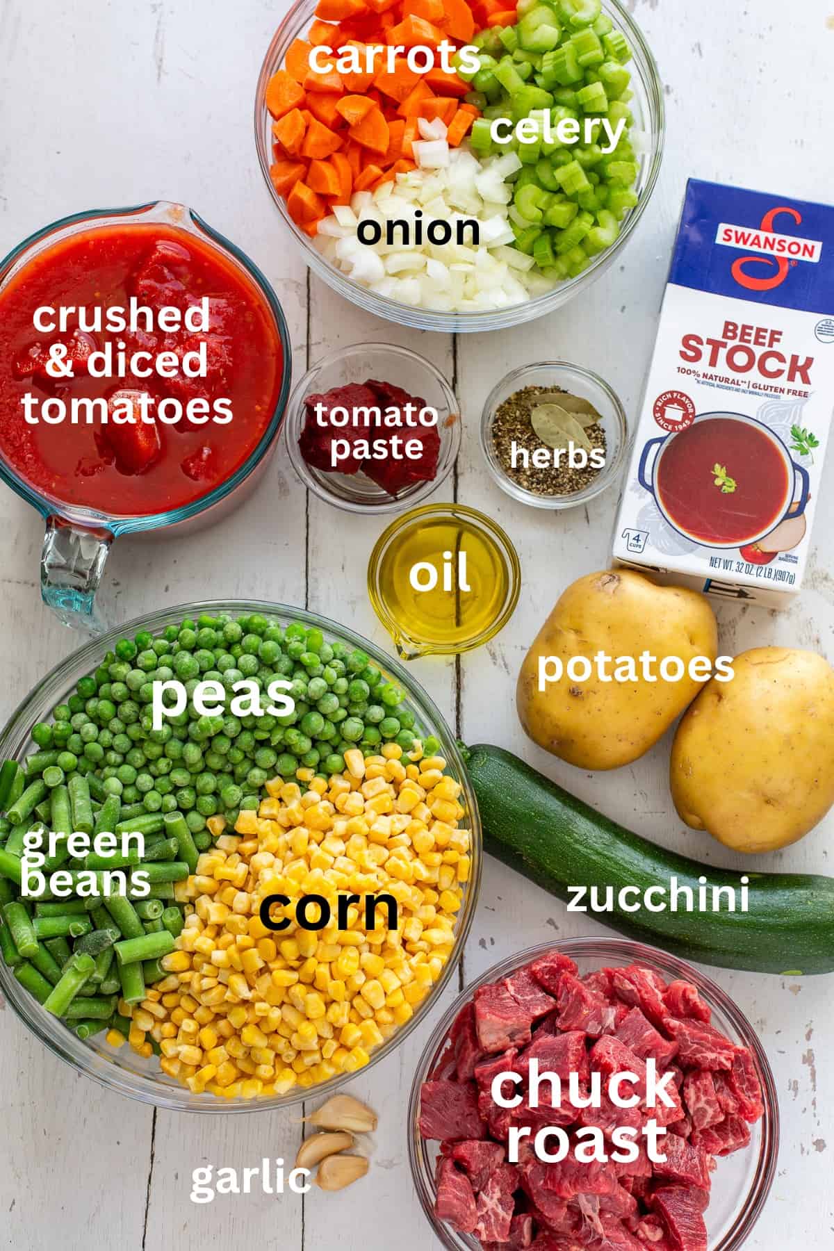 Hearty Homemade Vegetable Beef Soup - Saving Room for Dessert